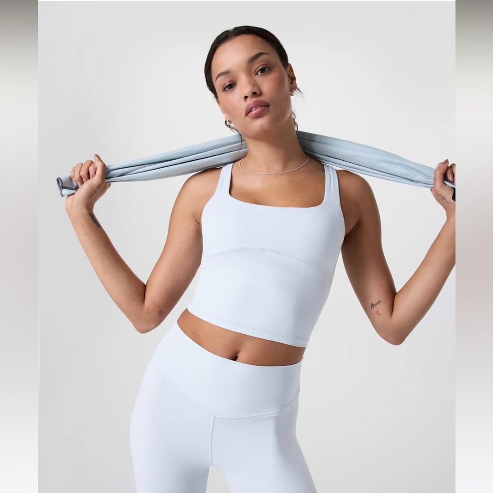 Vuori AllTheForm Support Tank - Sz S - Light Mist